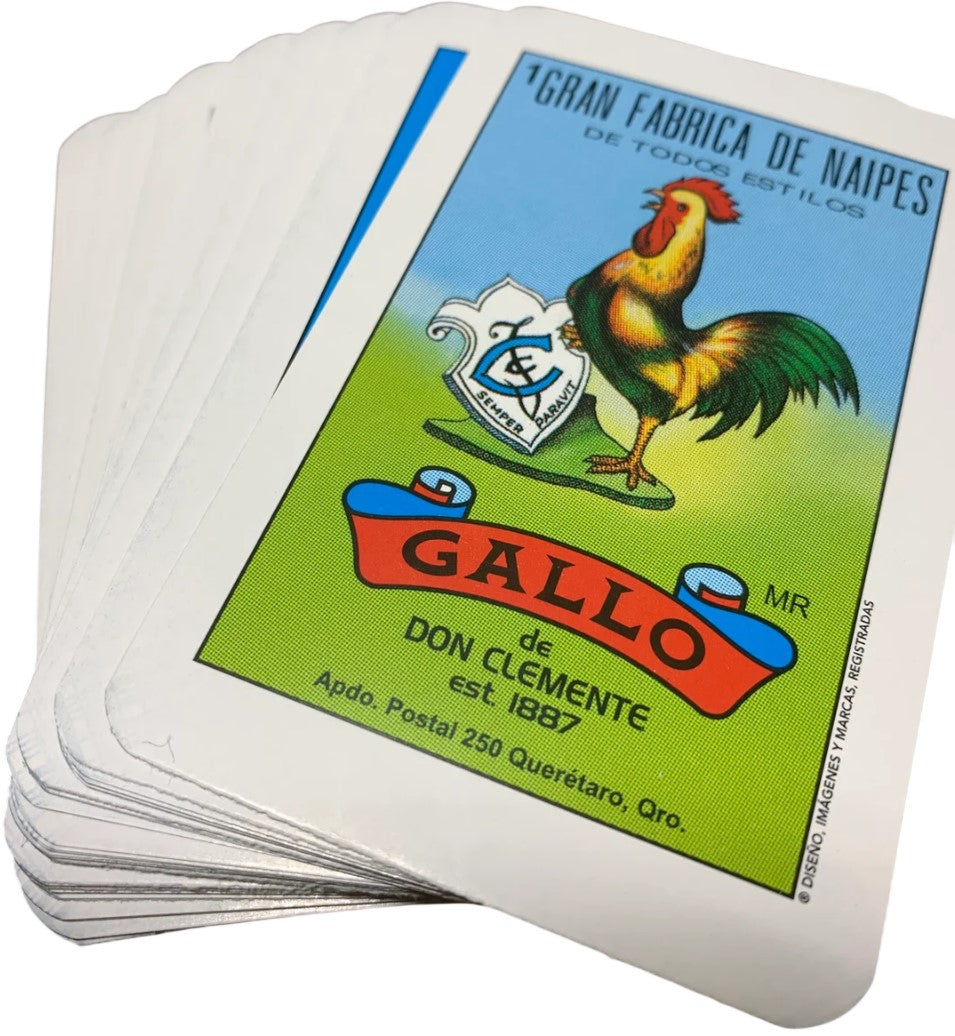 Baraja Lotería Gallo c/54 Cartas Grandes 65×95mm Gallo® 17084 [Pieza] 748622170847 2