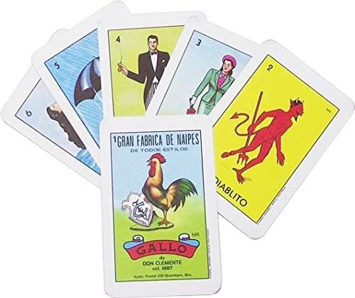 Baraja Lotería Gallo c/54 Cartas Grandes 65×95mm Gallo® 17084 [Pieza] 748622170847 4