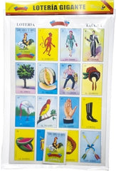 Lotería 1 Juego de Naipes Gigante c/6 Tablas Gigantes 43×62cm Gallo® 17948 [Bolsa] 748622179482
