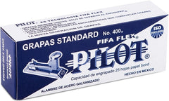 Grapa Estándar Pilot® Flex 26/6 6.35mm c/5040 Fifa® No.400-C [Caja] 767982000243