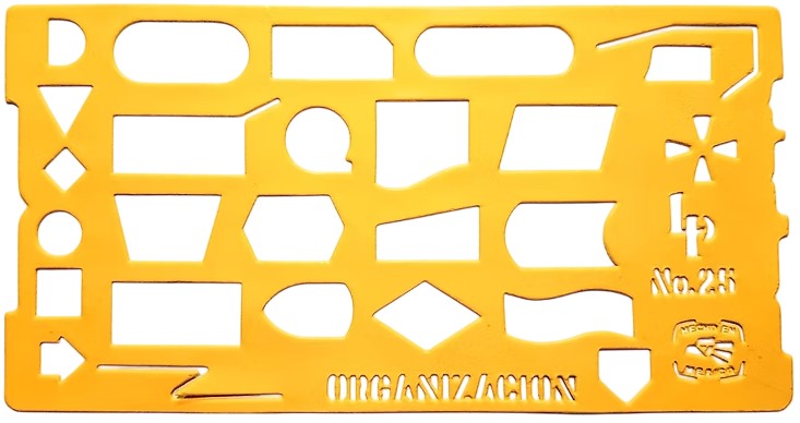 Plantilla Organización #25 Lp [Pieza] 7502003210255