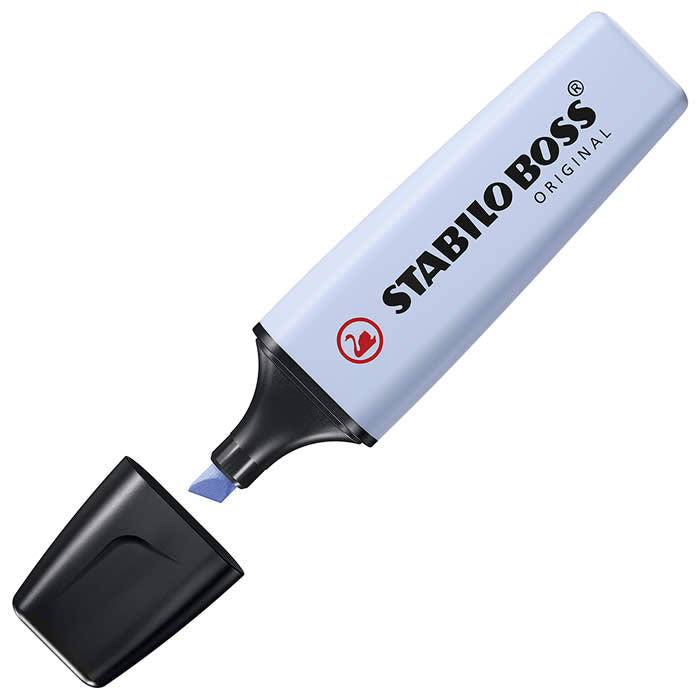 Marcador Textos Boss Pastel Azul Nublado Stabilo® 70/111 Pieza 4006381557986 01