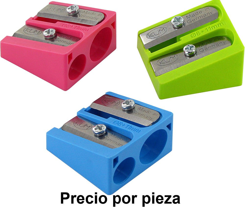 Sacapuntas de Plástico Doble Colores KUM® 410FT [Pieza] 4064900104110