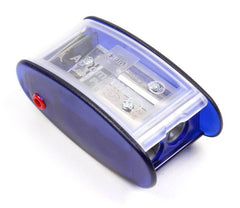 Sacapuntas de Plástico 4 Orificios 2 p/Minas Quadr Colores c/Deposito KUM® AS2M [Pieza]