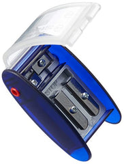 Sacapuntas de Plástico 4 Orificios 2 p/Minas Quadr Colores c/Deposito KUM® AS2M [Pieza] 2