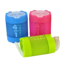 Sacapuntas de Plástico 4 In 1 (4 Orificios) Quadr Colores c/Deposito KUM® 102KMD [Pieza] 4064900050592 2