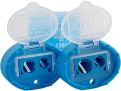 Sacapuntas de Plástico 4 In 1 (4 Orificios) Quadr Colores c/Deposito KUM® 102KMD [Pieza] 4064900050592 4