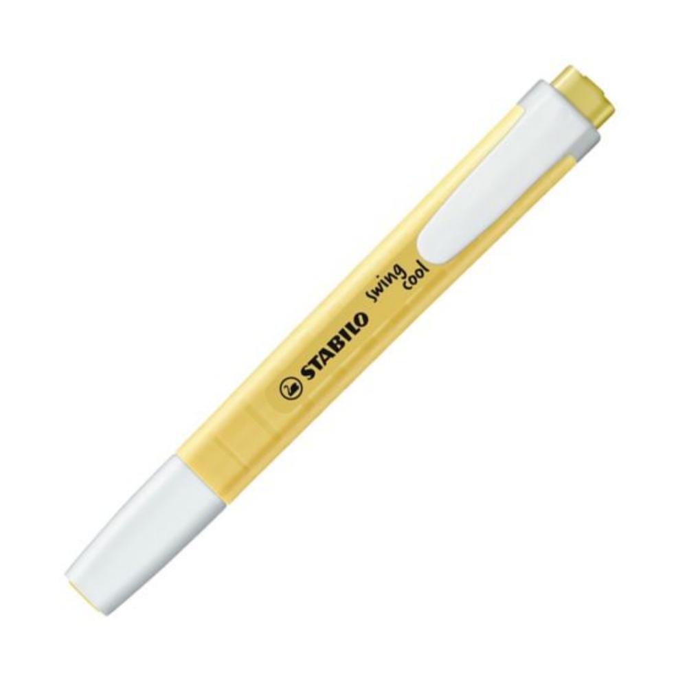Marcador Textos Swing Cool Amarillo pastel Stabilo® 275/144-8 Pieza 4006381518468 01