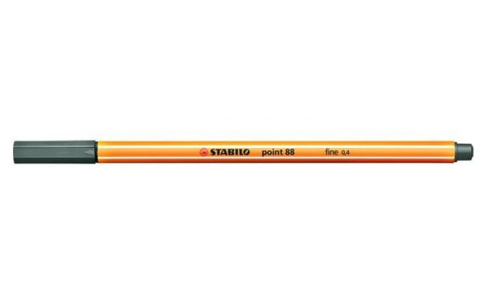 Marcador Rotulador Point 88 Gris obscuro Stabilo® 88/96 Pieza 4006381333986 01