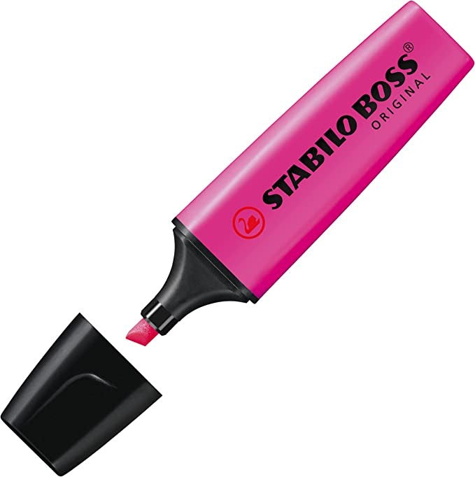 Marcador Textos Boss Original Magenta Stabilo® 70/58 Pieza 4006381333696 01