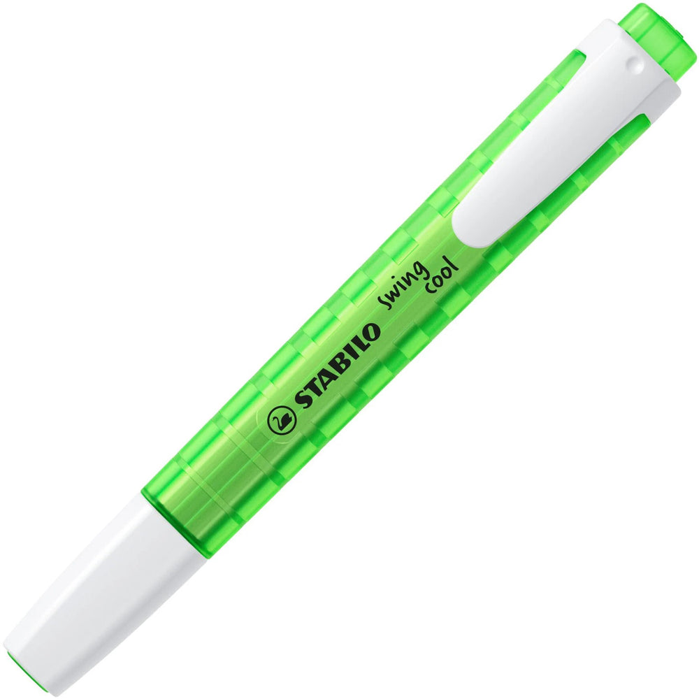 Marcador Textos Swing Cool Verde Neón Stabilo® 275/33 Pieza 4006381135900 01