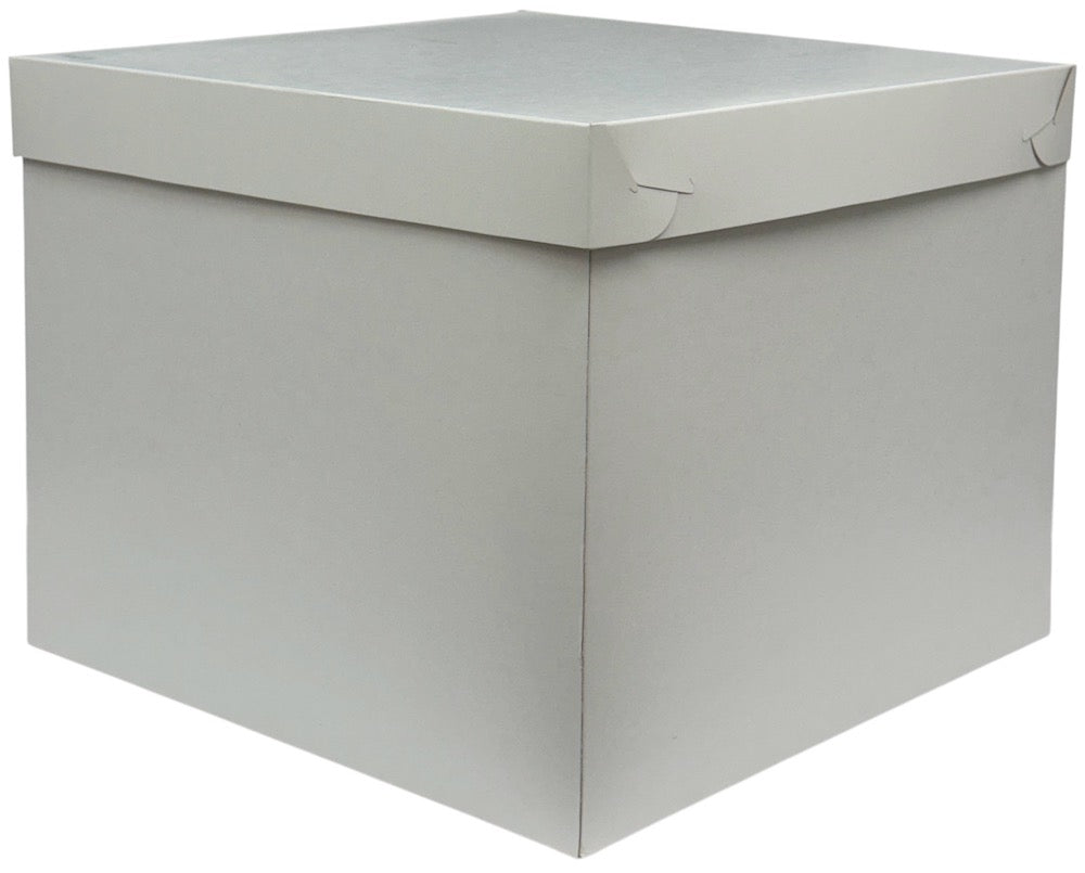 Caja Cartón Cubo Blanco 37×37×30cm Gostech® 1 [Pieza]
