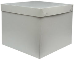 Caja Cartón Cubo Blanco 37×37×30cm Gostech® 1 [Pieza]
