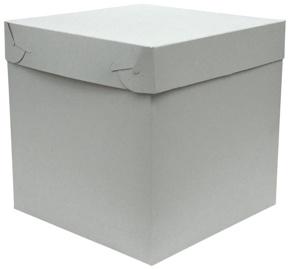 Caja Cartón Cubo Blanco 20×20×20cm Gostech® 3 [Pieza]