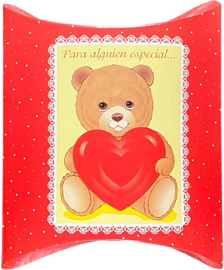 Caja Cartón Almohada San Valentín Media 23½×27½×6. granmark® [Pieza] 751214018557 3