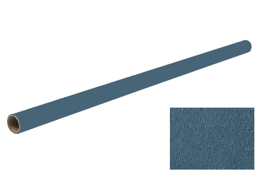 Tela p/encuadernar Grano Liso Cambric Celeste 644 1.04×1m Keratol (piroflex) Metro 02