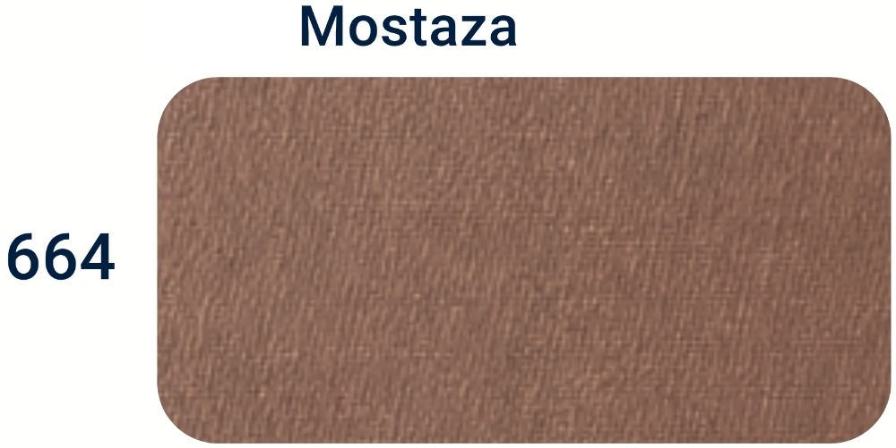 Tela p/encuadernar Grano Liso Cambric Mostaza 664 1.04×1m Keratol (piroflex) Metro 01