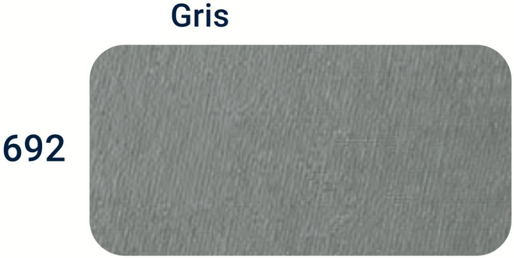 Tela p/encuadernar Grano Liso Cambric Gris 692 1.04×1m Keratol (piroflex) Metro 01