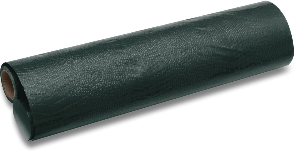 Tela p/encuadernar Cocodrilo - Verde 638(C) 1.04×1m Keratol (piroflex) Metro 01