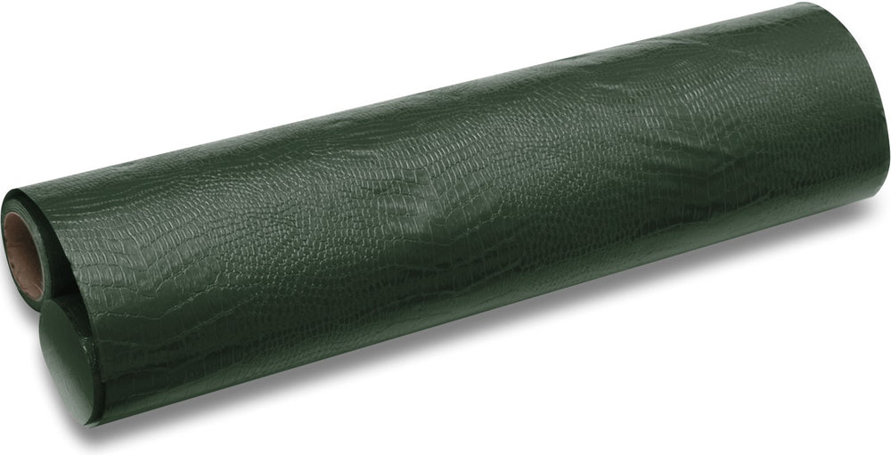 Tela p/encuadernar Cocodrilo - Verde Especial 1.04×1m Keratol (piroflex) Metro 01
