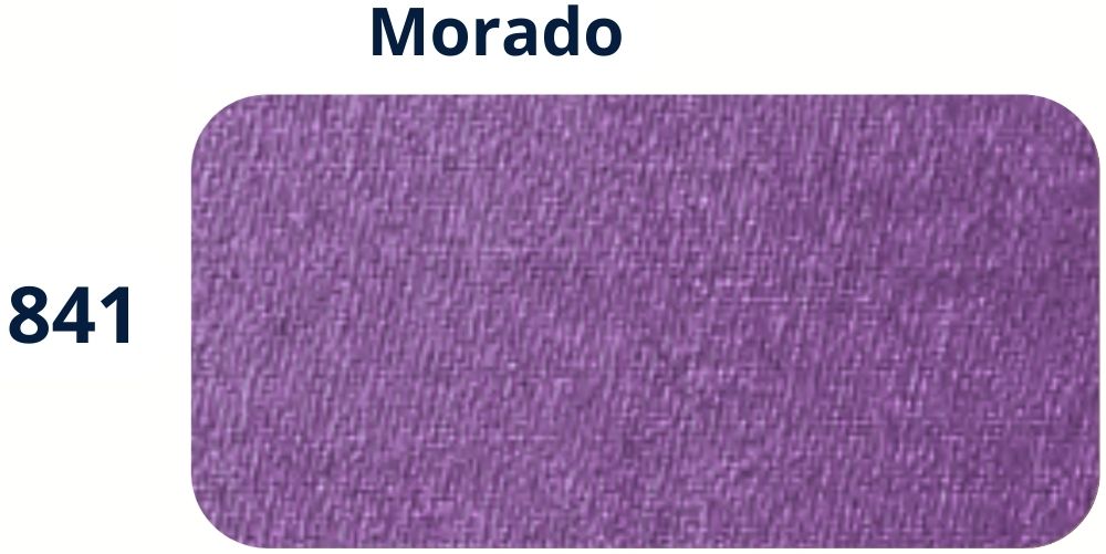 Tela p/encuadernar Grano Liso Cambric Morado 841 1.04×1m Keratol (piroflex) Metro 01