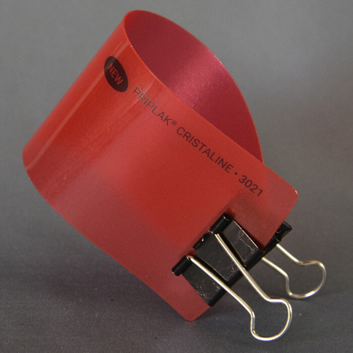 Polipropileno pliego 312 Opaline 0.4mm RojoTranslúcido 90×120cm Priplak® Hoja 01