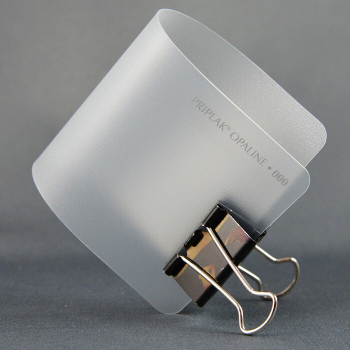 Polipropileno pliego 000 Opaline 0.4mm Translúcido 90×120cm Priplak® Hoja 01