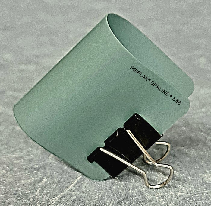 Polipropileno pliego 538 Sea Spray 0.4mm VerdeTranslúcid 90×120cm Priplak® Hoja 01