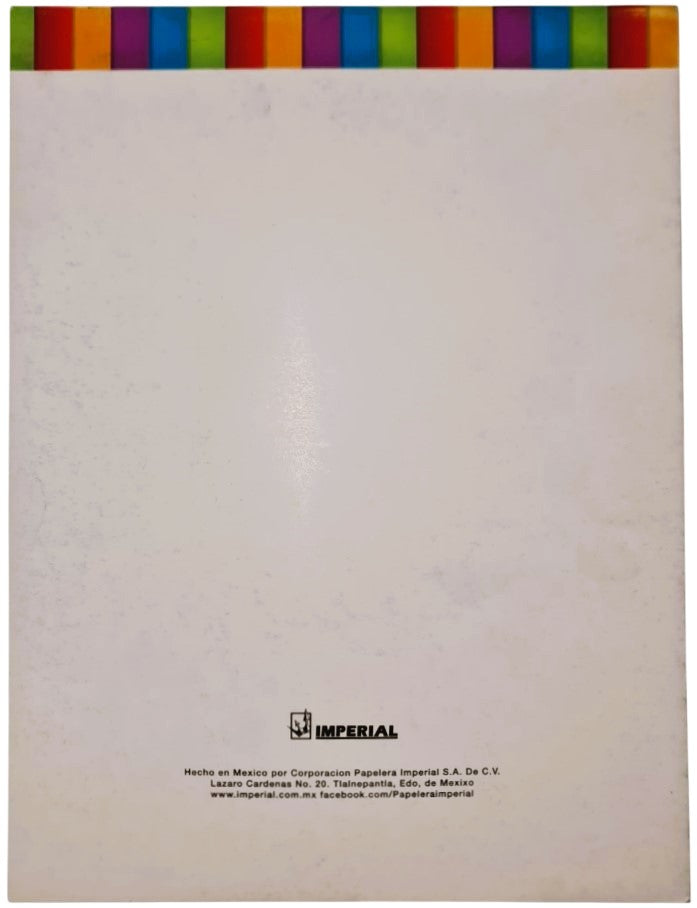 Block Cartulina Arcoiris Reflec y Fluorec 24 hojas Carta Imperial® 3698 [Bloque] 7501126336989 3