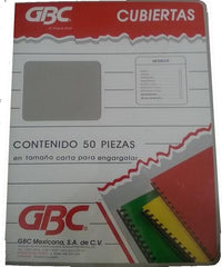 Pasta p/Engargolar GBPlak c/50 Raya Transparen 22×28.5cm GBC® P3561 [Paquete]