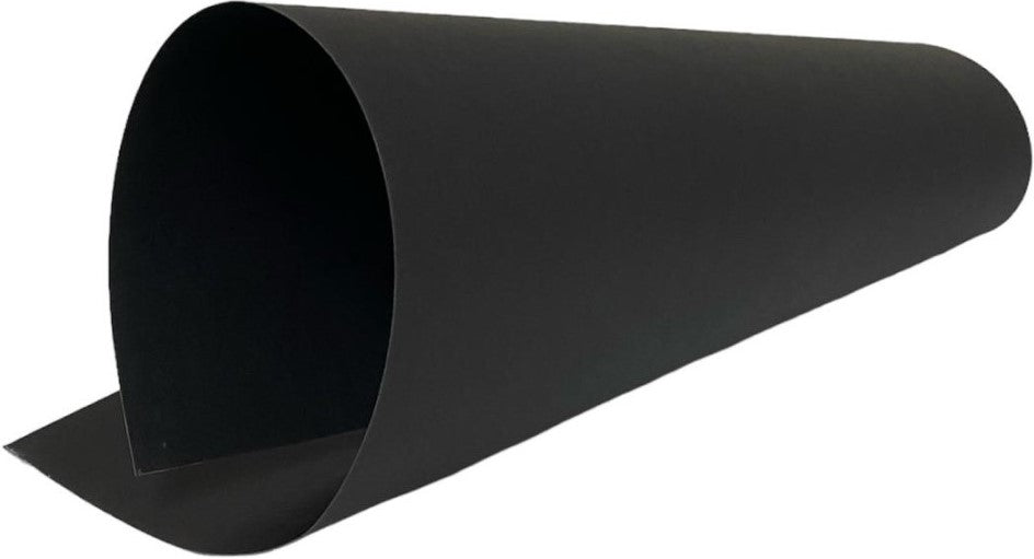 Cartulina Azalea color en Masa 350g Negro 50×67cm Marmo® [Hoja]