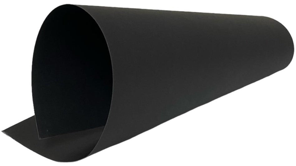 Cartulina Azalea color en Masa 350g Negro 50×70cm Marmo® [Hoja]