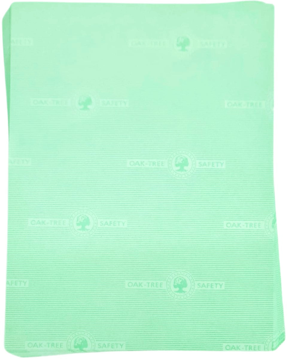 Papel Seguridad paquete c/100 90g Verde Claro Carta Oak-Tree® Cien hojas 01