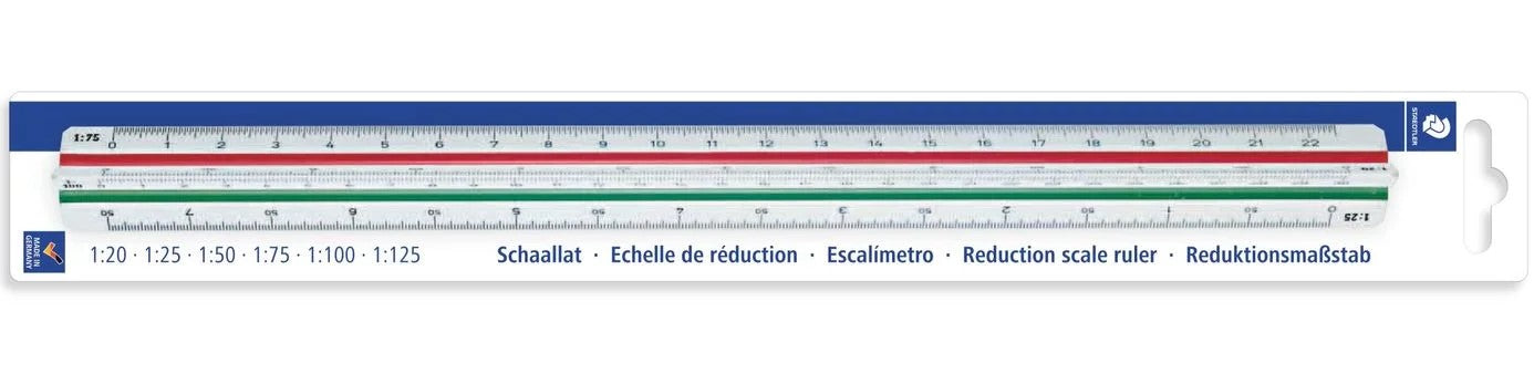 Escalímetro Plástico Mars® Tipo1 30cm Staedtler® 561 98-1B [Pieza] Imagen secundaria del producto