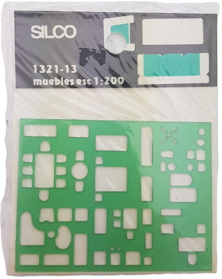 Plantilla 1321 #13 Muebles Silco® 1321I013 [Pieza] 734365370132