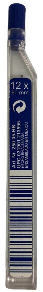 Minas 0.5mm HB Tubo c/12 Staedtler® 250 05-HB [Tubo] 4007817211908 2