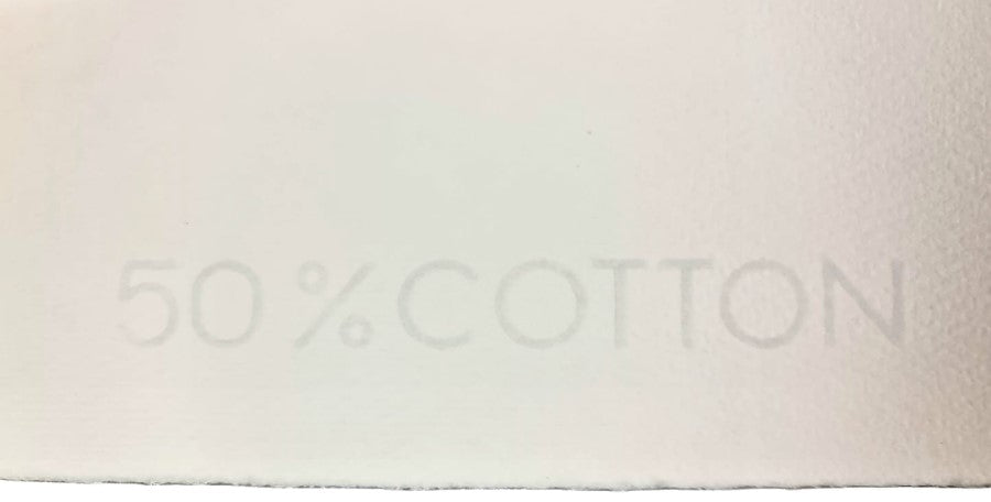 Papel Fabriano® 5 GF ColdPress 50%Cotton 130g Blanco 50×70cm Fedrigoni® 30013014 Hoja 8001348167204