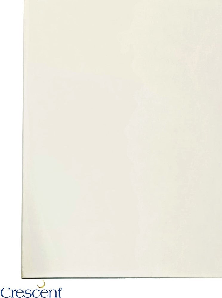 Cartón Crescent® 2/caras 1.4mm Blanco Antiguo 71×112cm Crescent® [Hoja]