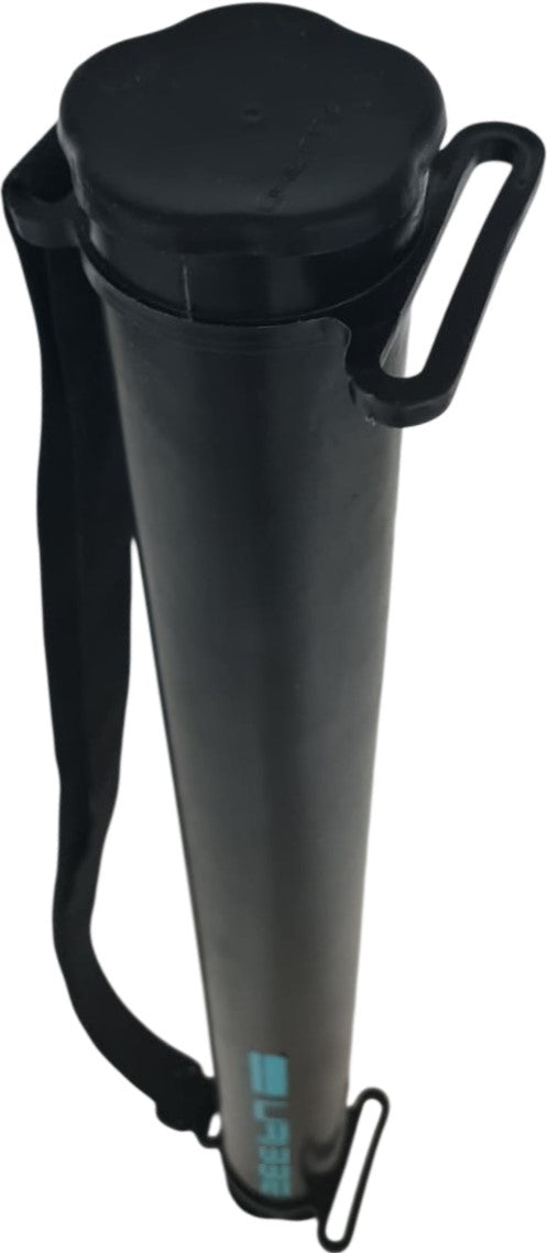 Porta Planos Tubo pvc c/Tirante y porta "T" 65cm Negro 66×Ø6.5cm URIBBE® [Pieza] 2