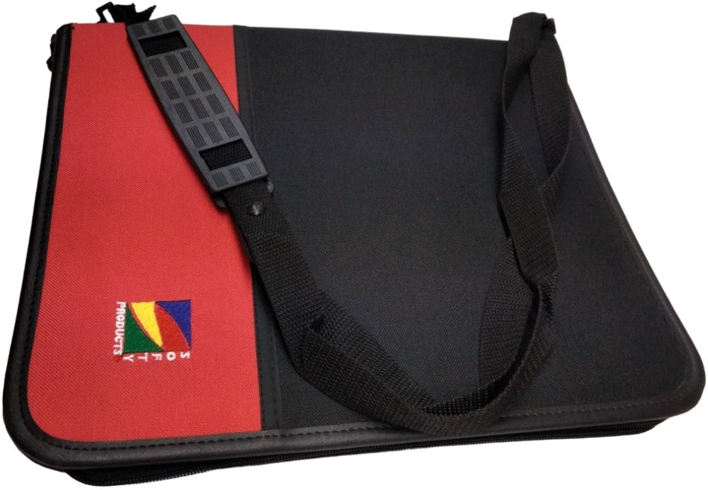 Carpeta 3 Argollas "O" De Tela c/Correa y Zipper 1½" Colores Carta Softy® [Pieza] 7501845680110 2