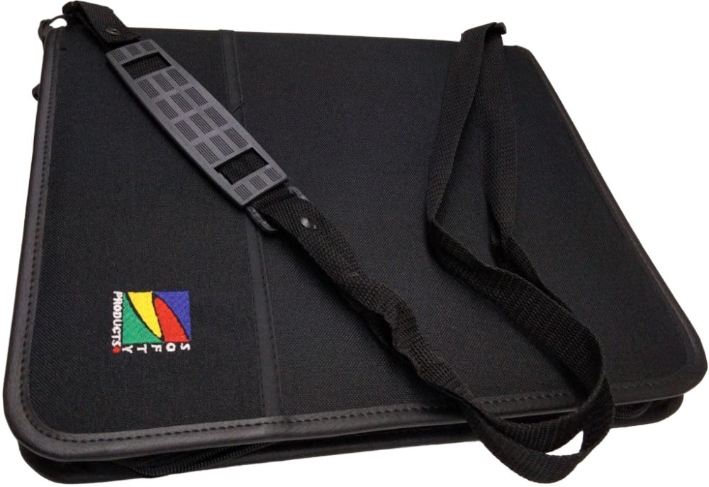 Carpeta 3 Argollas "O" De Tela c/Correa y Zipper 1½" Colores Carta Softy® [Pieza] 7501845680110 3