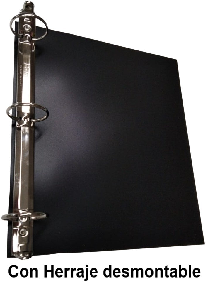 Carpeta 3 Argollas "O" De Tela c/Correa y Zipper 1½" Colores Carta Softy® [Pieza] 7501845680110 4