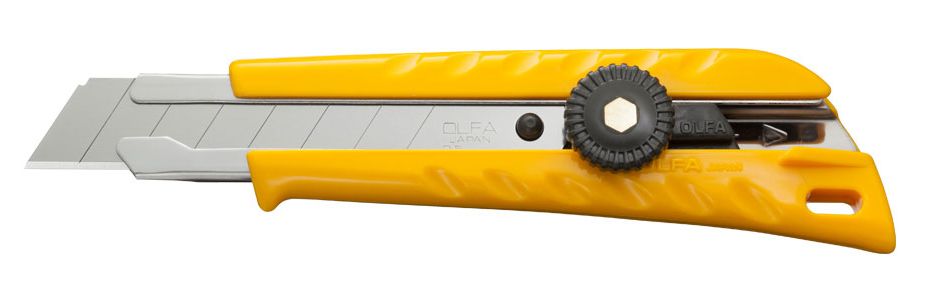 Cuchilla Retráctil Alma Metal-Plástico Grande18mm Olfa® L-1 [Pieza] 91511200454 Imagen principal del producto