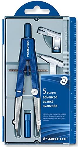 Compás Escolar c/Alargade Staedtler® 550 62 A6 Pieza 31901949853