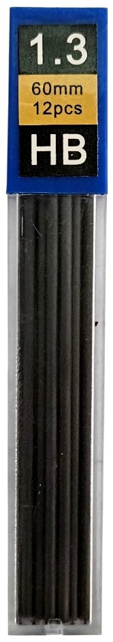 Minas 1.3mm HB Tubo c/12 Yiwu® 250 13-HB 02 [Tubo]