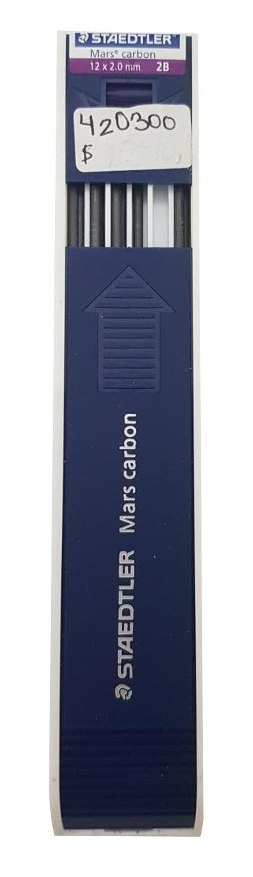 Minas Lumograph 200 2mm 2B Tubo c/12 Staedtler® 200-2B 03 [Tubo] 4007817211854 Imagen principal del producto