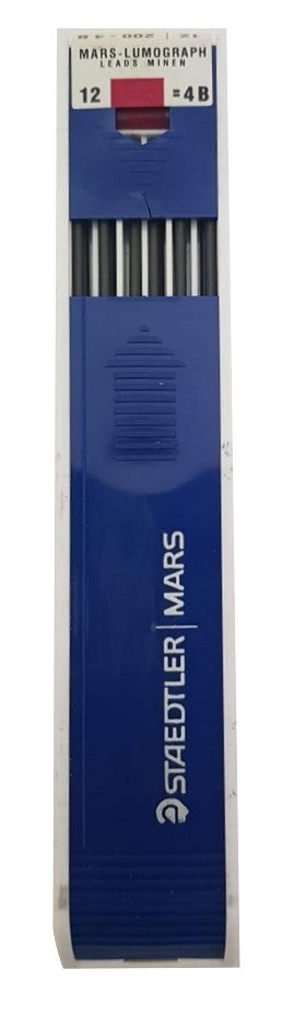 Minas Lumograph 200 2mm 4B Tubo c/12 Staedtler® 200-4B 03 [Tubo] 4007817211816