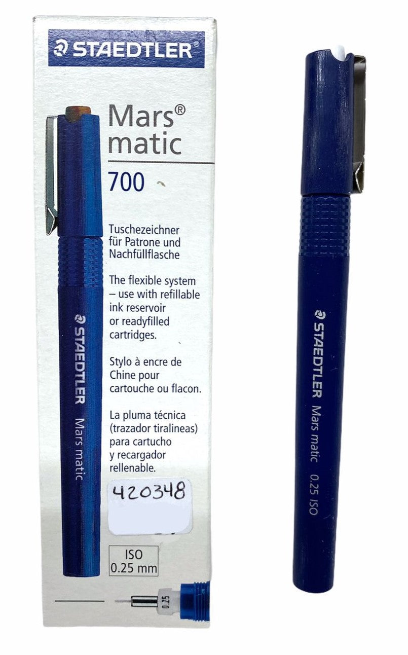 Estilógrafo Mars® Matic ISO 0.25 Staedtler® 700 M025 02 Pieza 4007817700204 01
