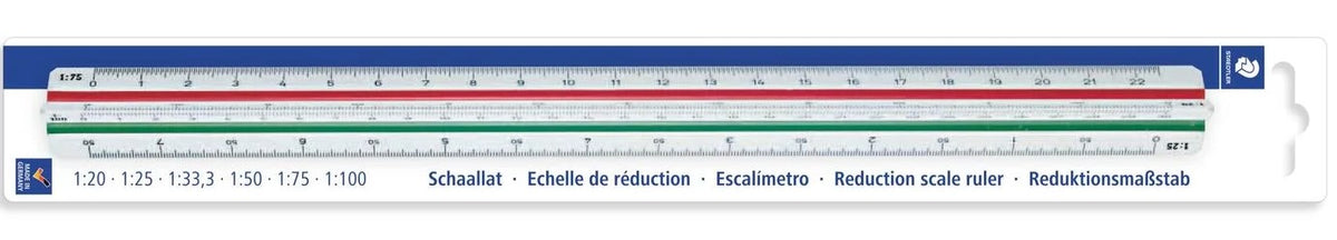 Escalímetro Plástico Mars® Tipo2 30cm Staedtler® 561 98-2B [Pieza] 4007817533048 2