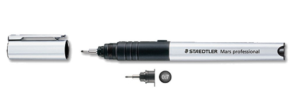 Estilógrafo de Cartucho Mars® Profesional 0.7 Staedtler® 712-07 Pieza 4007817712368 01